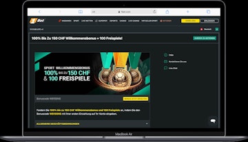 1bet Schweiz Sportwetten Bonus 150 CHF