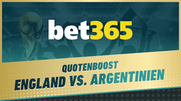 Bet365 Quotenboost England vs Argentinien