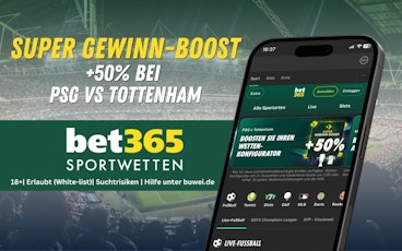 Bet365 Sportwetten Quotenboost UEFA Super Cup