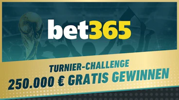 Bet365 Turnier Challenge WM 2026 Bis zu 250 000 EUR gratis gewinnen 1