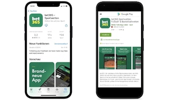 Bet365 Sportwetten App