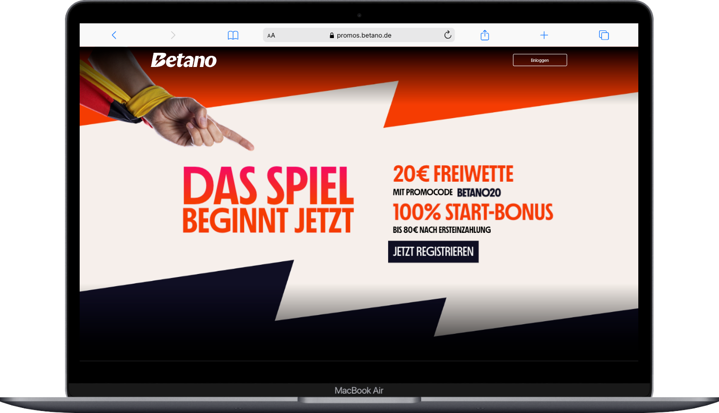 Betano Einzahlungsbonus mit Code