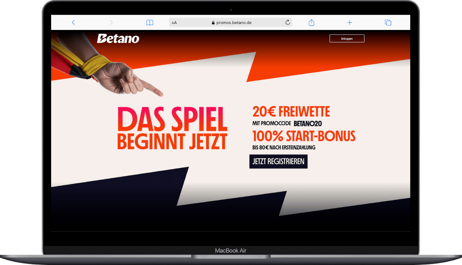 Betano Einzahlungsbonus mit Code