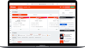 Betano Sportwetten Angebot