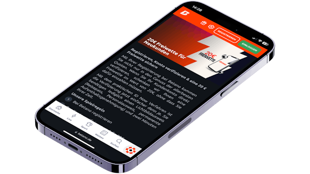 Betano Freiwette ohne Einzahlung mobil