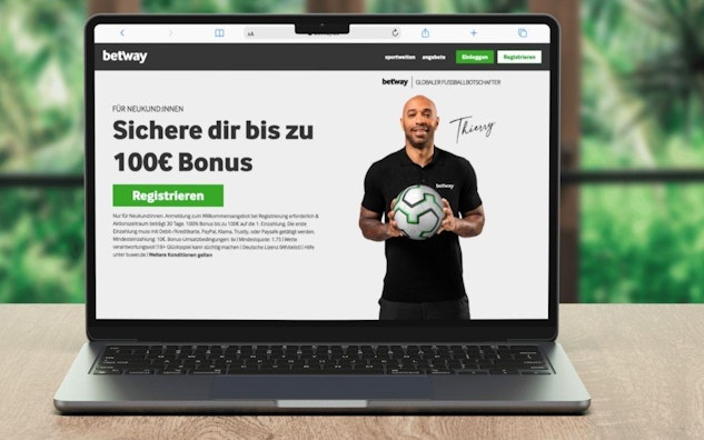 Betway Neukundenbonus 100 Euro Einzahlungsbonus