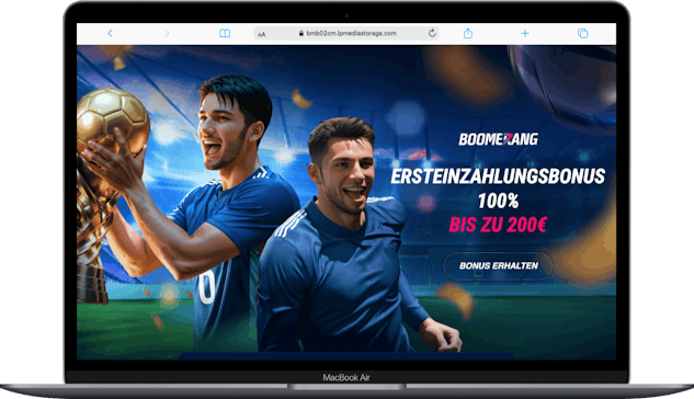 Boomerang Oesterreich Bonus von bis zu 200 Euro