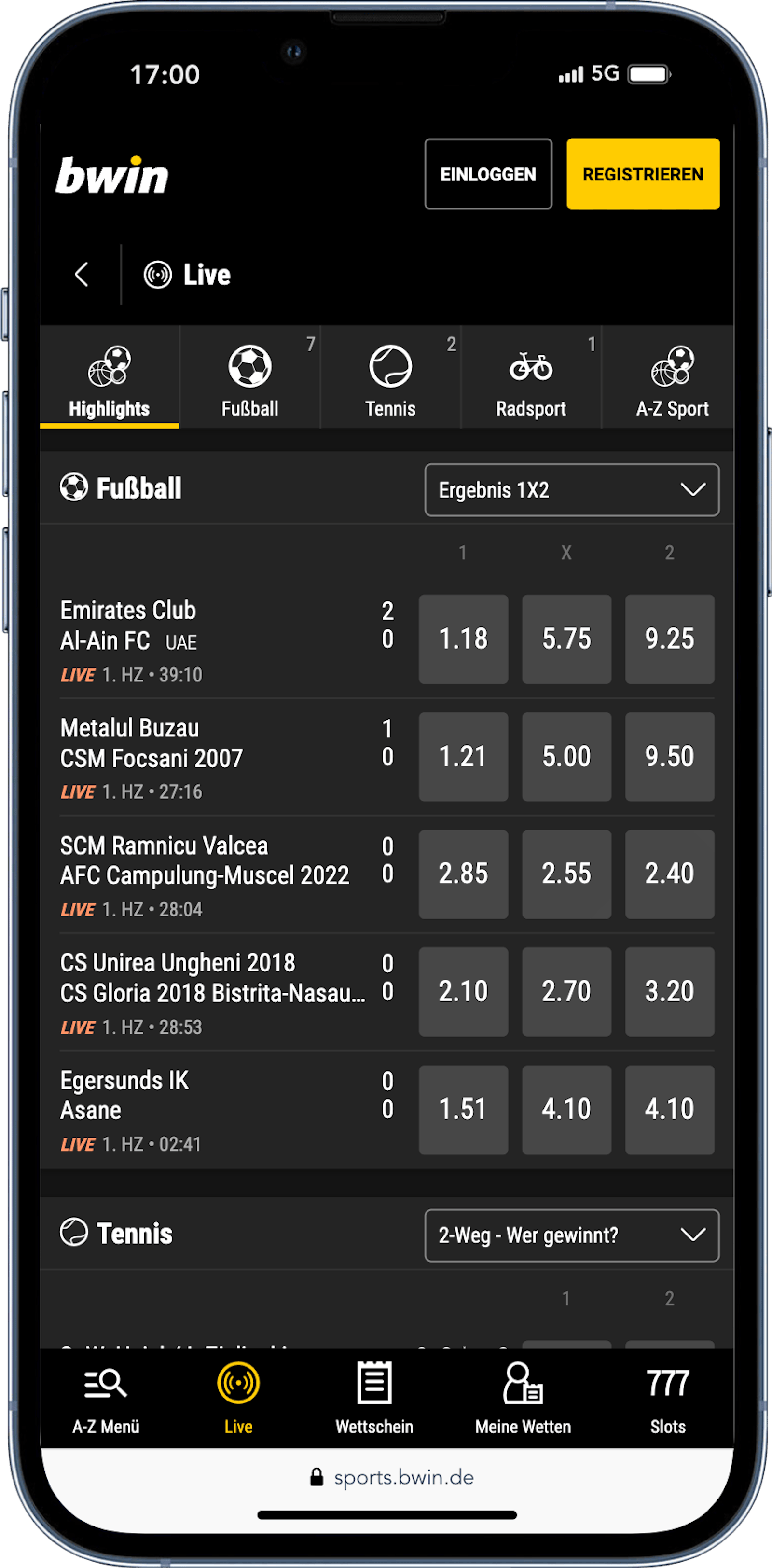 Bwin Livewetten Österreich