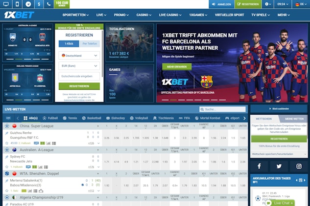 1xbet Sportwetten