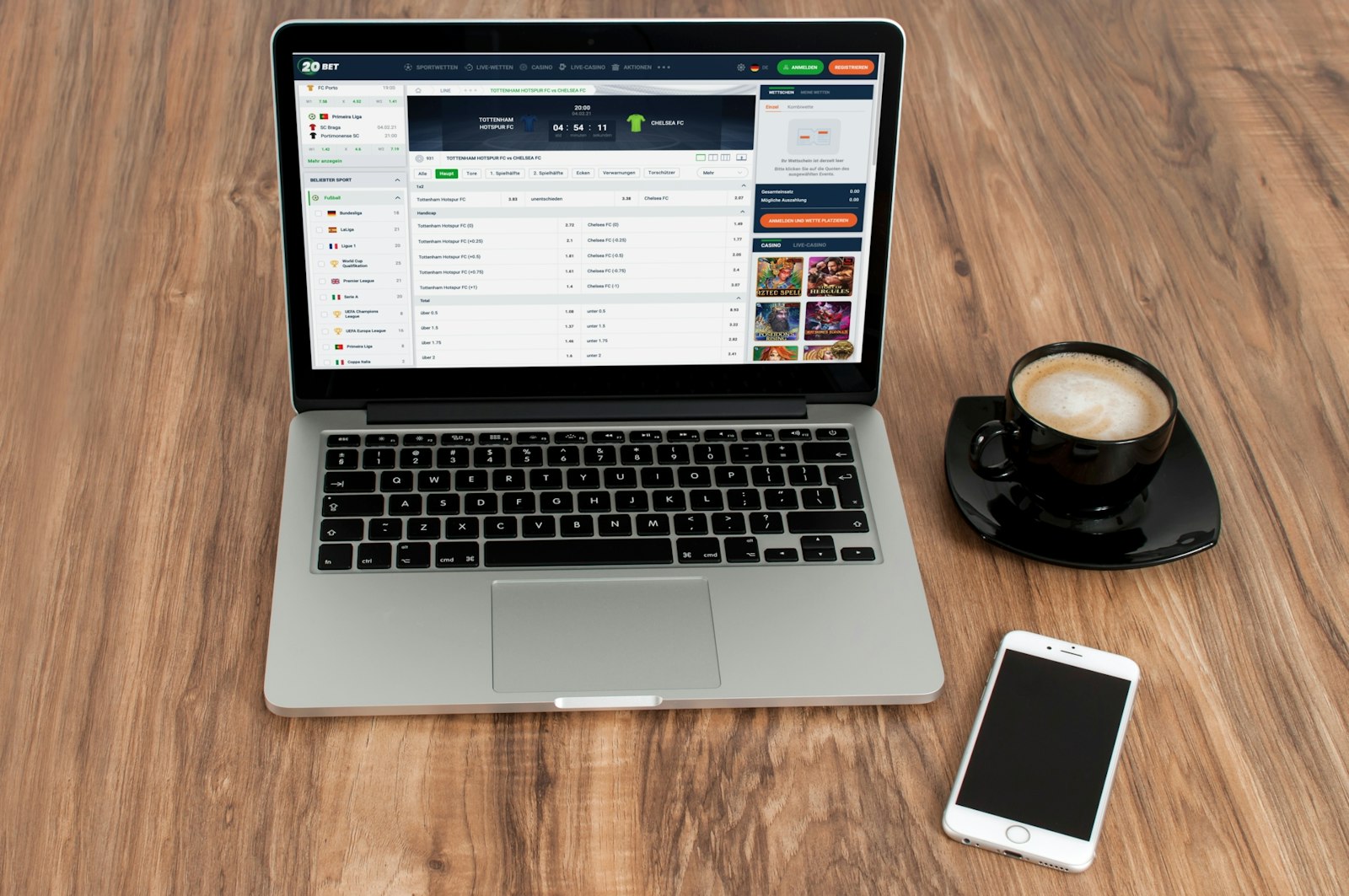 20bet Sportwetten Angebot