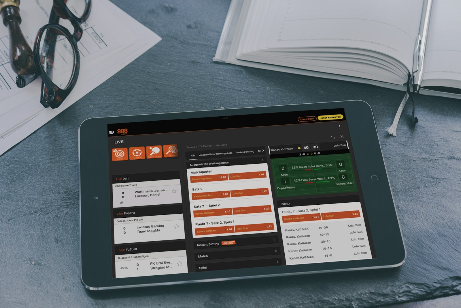 888sport Live Wetten