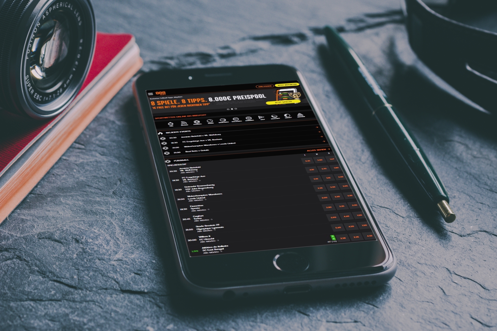 888sport Wetten App