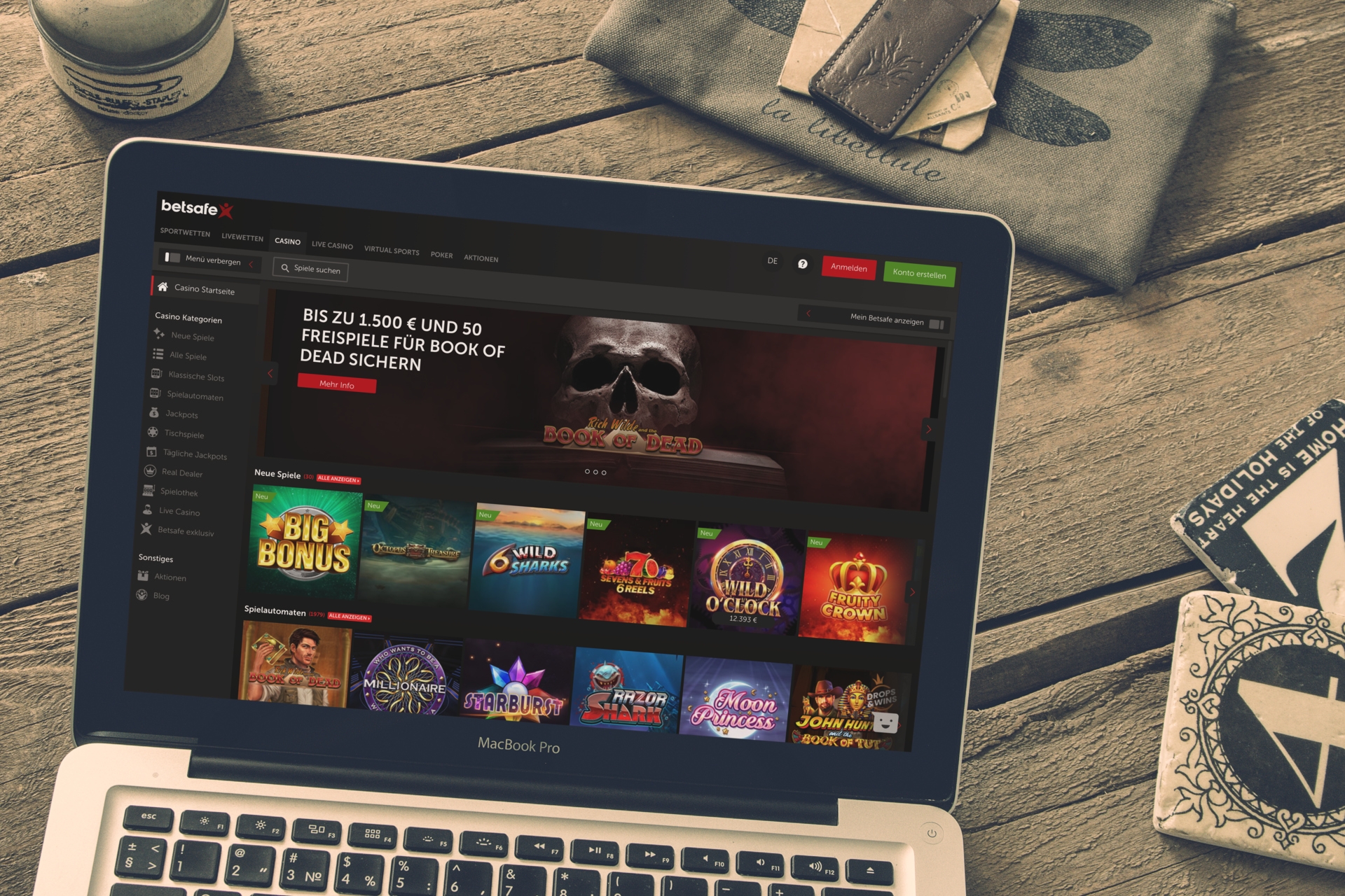 Betsafe Casino Slots