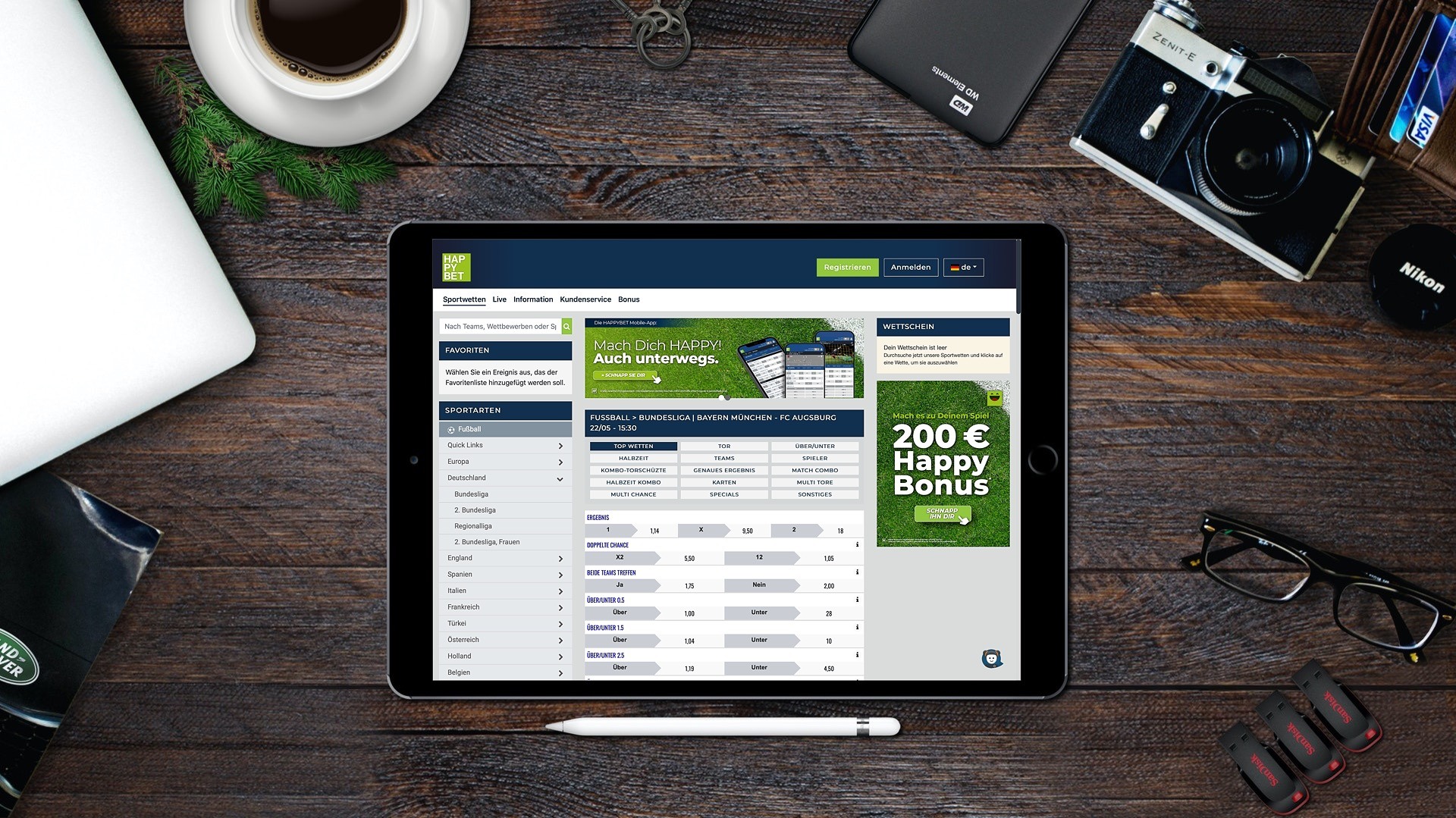 Hayppybet Wettangebot