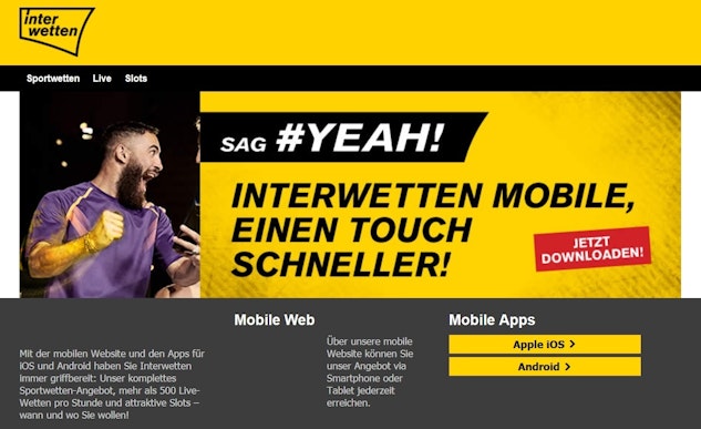 Interwetten App 2