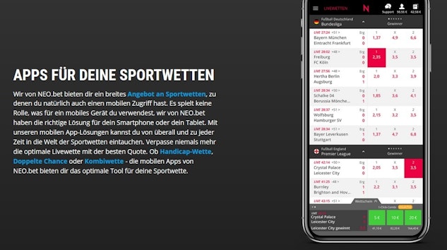 Neo.bet Apps
