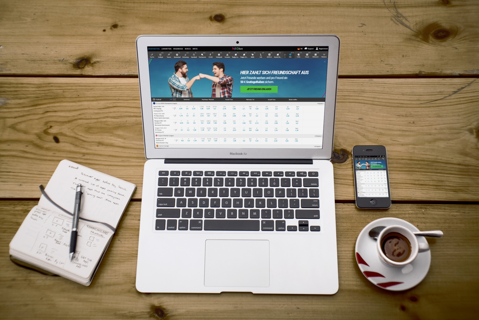 Neo bet Sportwetten App