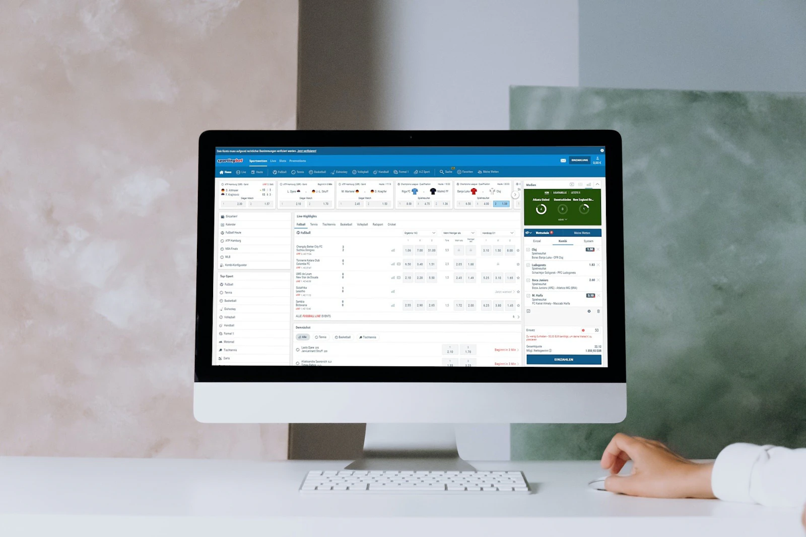 Sportingbet Wettangebot