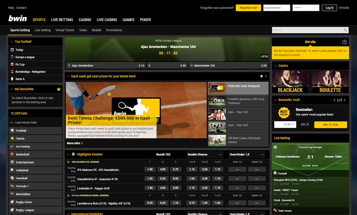 Bwin Com Sportwetten Bwin Com Sportwetten