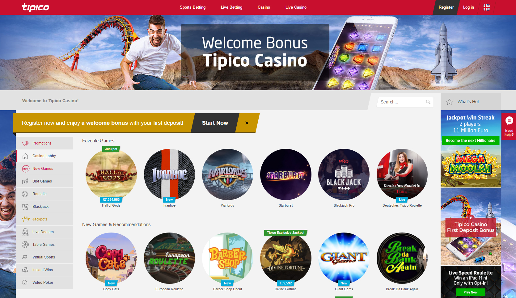 Tipico Live Casino Deutschland