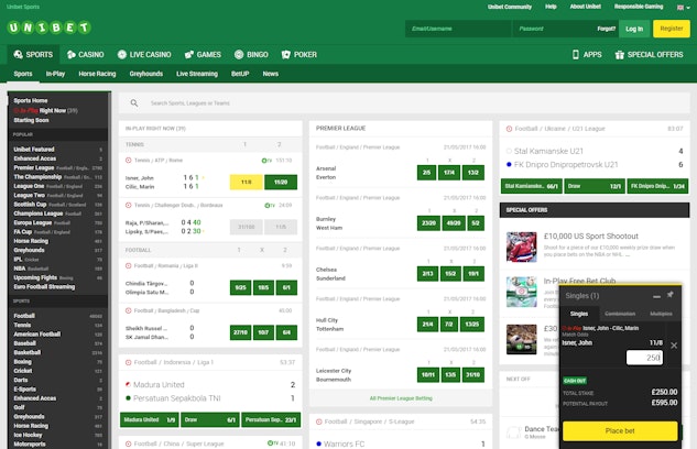 Unibet Sportwetten