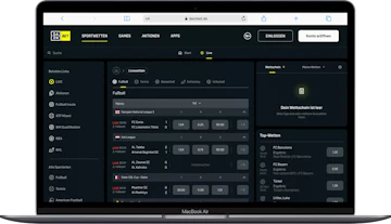 DAZN Bet Livewetten Fussball