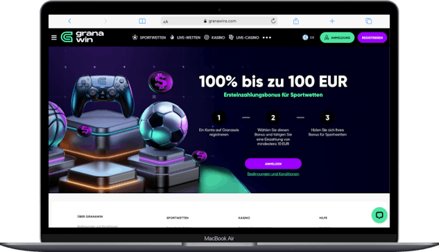 Granawin Oesterreich Bonus von bis zu 100 Euro