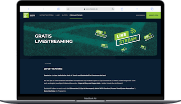 HAPPYBET bietet Livestreams an
