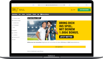 Interwetten Schweiz Neukundenbonus von bis zu 1 000 Euro