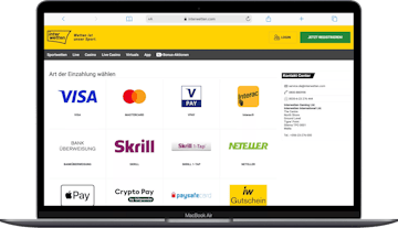 Interwetten Schweiz Zahlungsmethoden