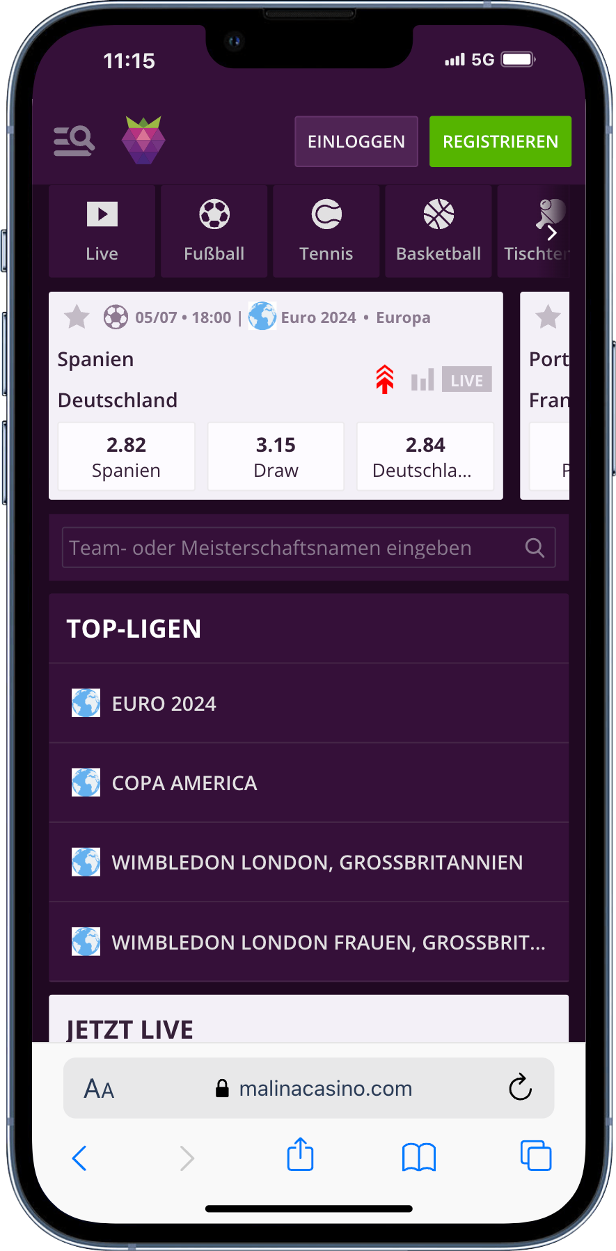 Malina Casino Sportwetten Österreich
