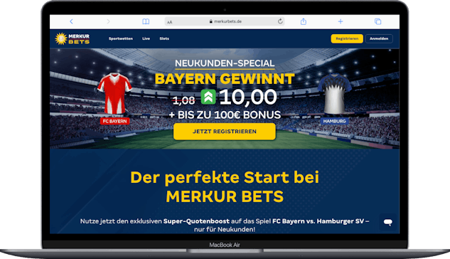 Merkur Bets Quotenboost Bayern HSV