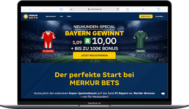Merkur Bets Quotenboost Bayern Werder