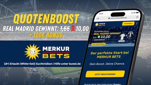 Merkur Bets Quotenboost Real Madrid Juventus Turin
