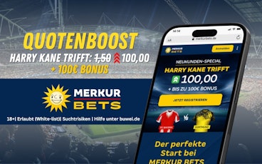 Merkur Bets Quotenboost Tor Harry Kane vs Borussia Dortmund Oktober 2025