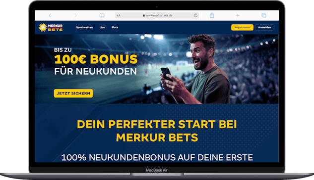 Merkur Bets Willkommensbonus mit 100 Euro