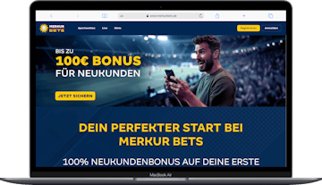 Merkur Bets Willkommensbonus mit 100 Euro