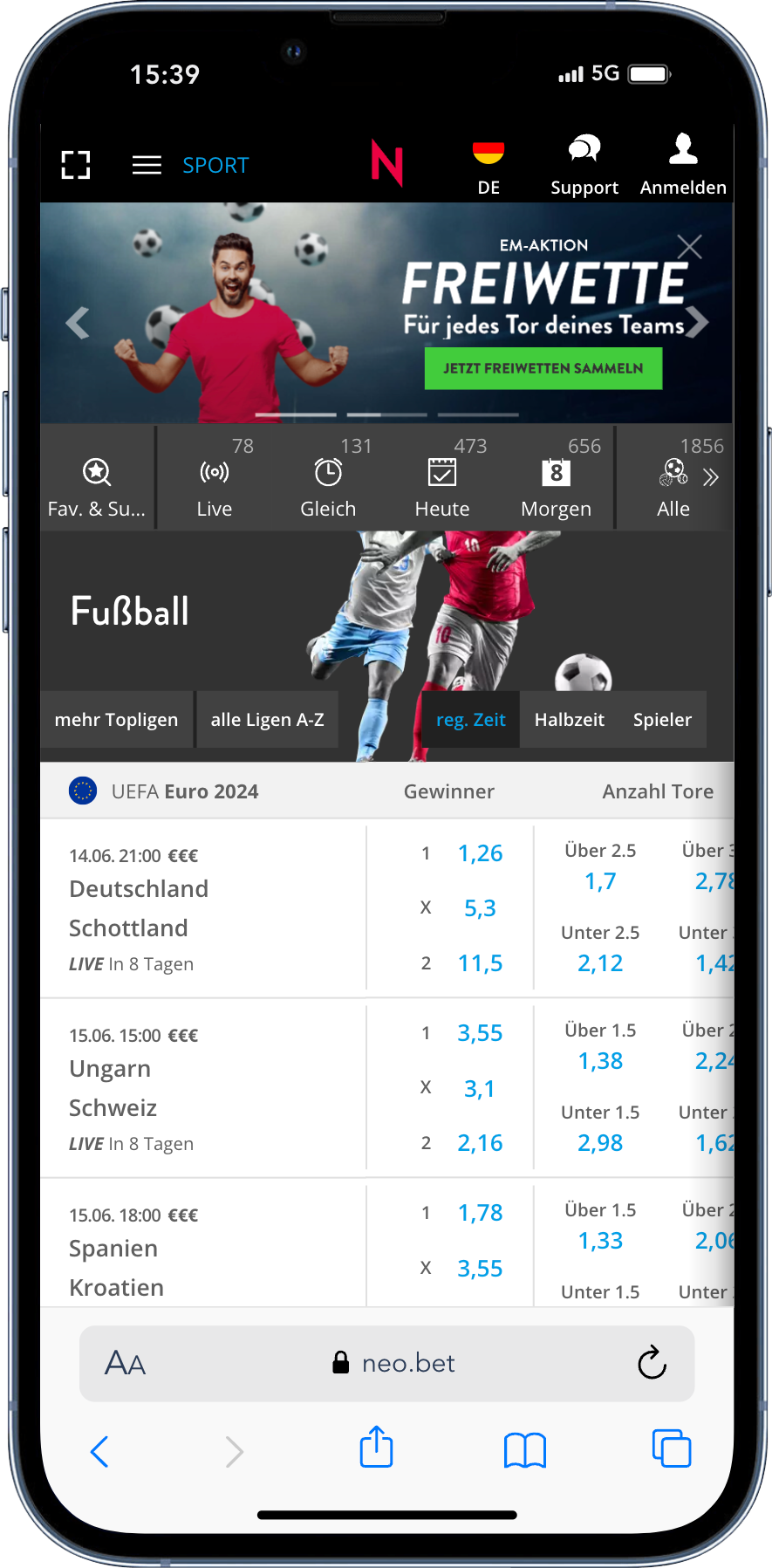 NEO.bet Sportwetten Österreich