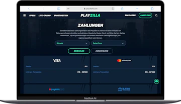 Playzilla Schweiz Zahlungsmethoden