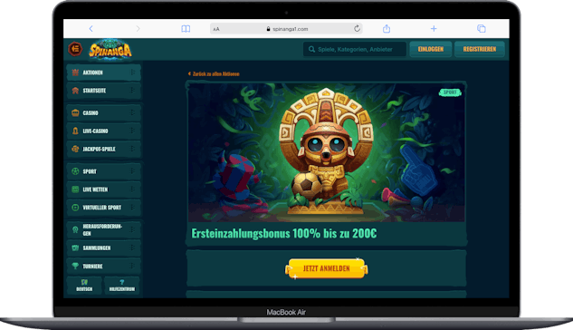 Spinanga Oesterreich Bonus von 200 Euro