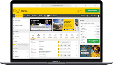 Sportwetten in der Schweiz bei Interwetten