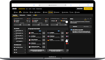 Tennis Wetten bei Bwin