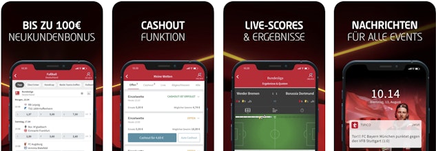 Tipico Sportwetten App Features
