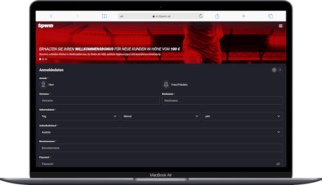 Tipwin Oesterreich Sportwetten Bonus
