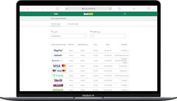 Trustly als Zahlungsmethode bei Bet365