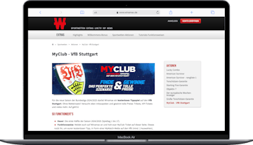 VFB Stuttgart Tippspiel bei Winamax