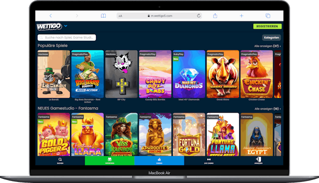 Wettigo Casino Slots in der Schweiz