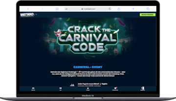 Wettigo Schweiz Crack the Carnival Code Freiwetten Aktion