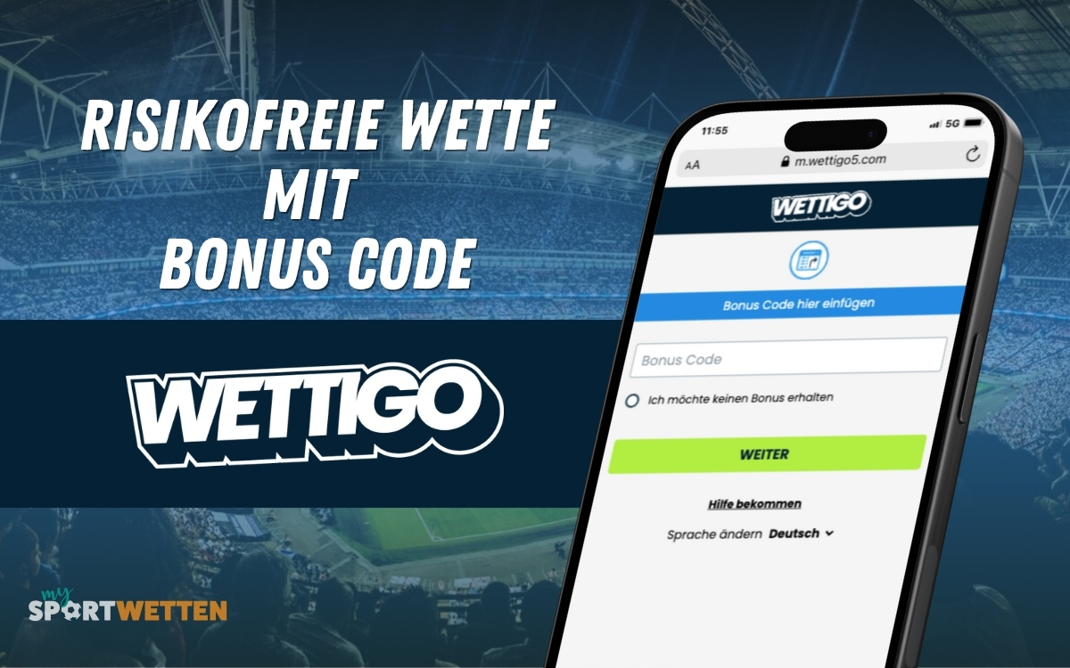 Wettigo Schweiz: 50 CHF risikofreie Wette mit Wettigo Bonus Code