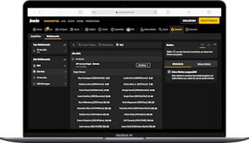 Wettoptionen fuer Formel 1 Wetten bei Bwin